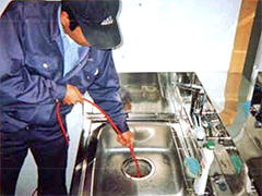 排水管の高圧洗浄